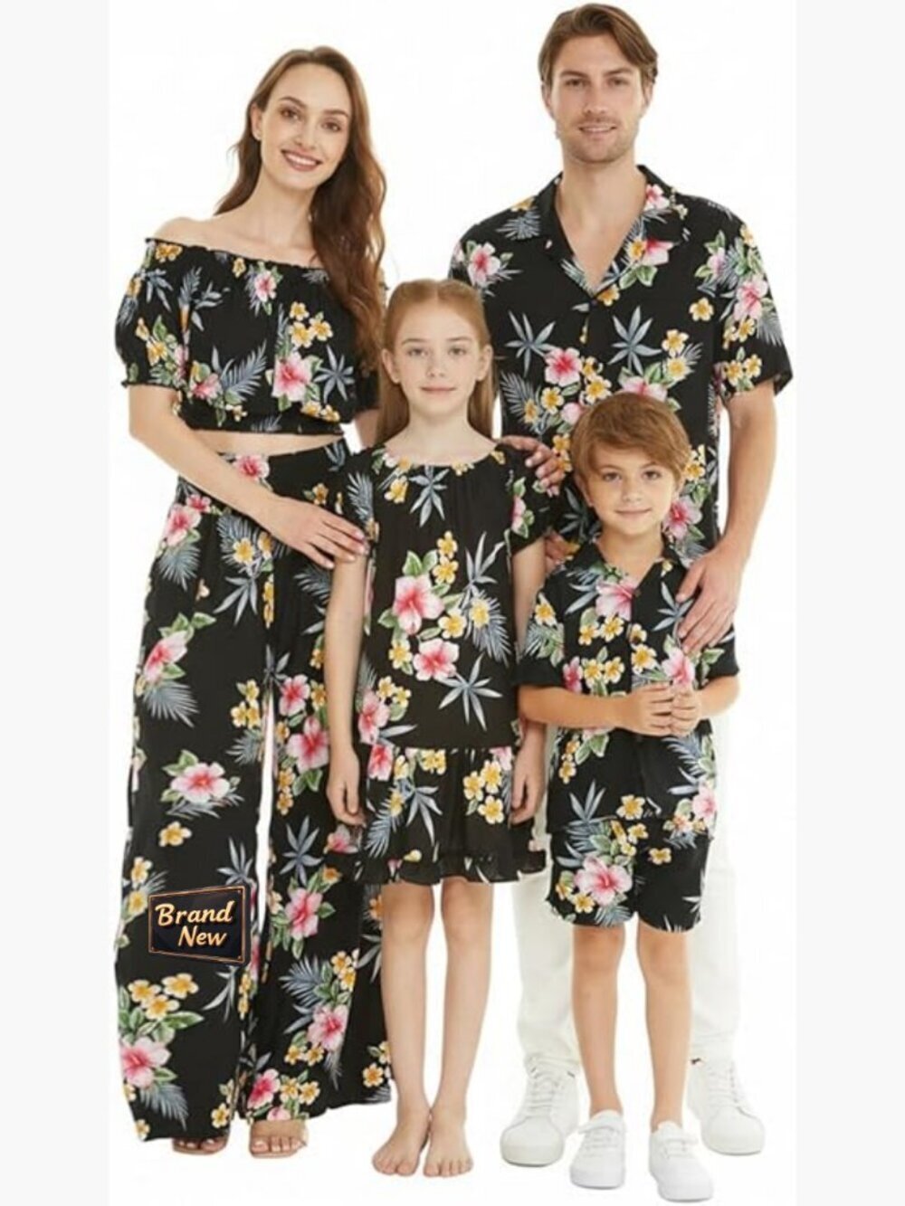 Rayon Jumpsuit Short Sleeve Scoop Neck Floral Print Summer Vacation Wear